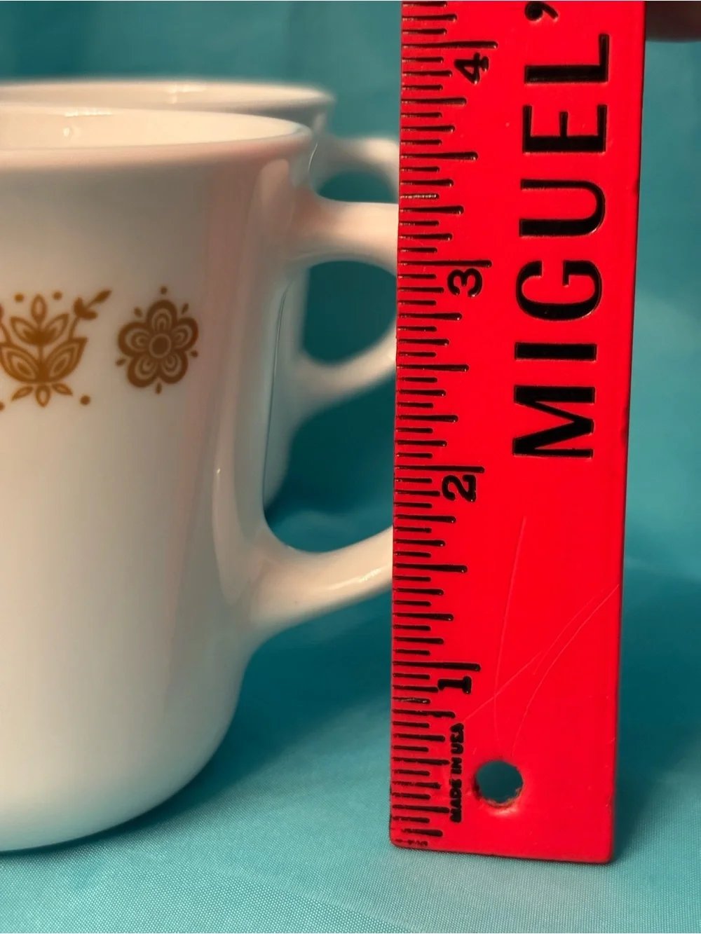Vintage CorningWare Butterfly Gold Coffee Mugs – Set of 4